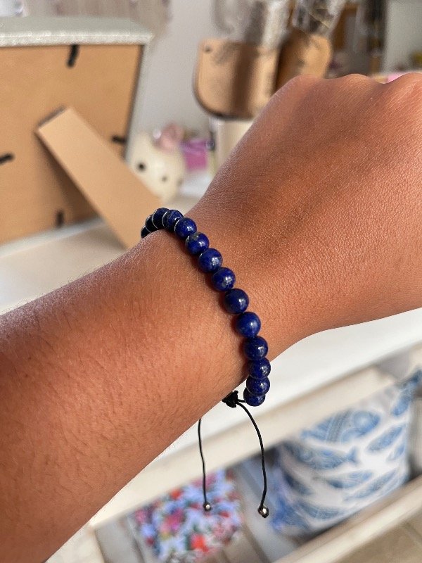 Producto - Pulsera regulable lapislázuli