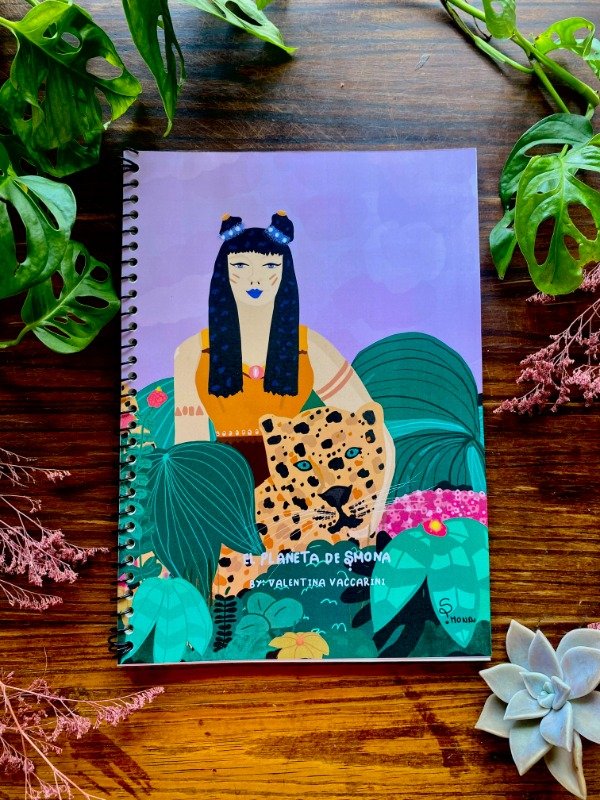 Producto - Cuaderno A4 Liso: "Miradas"