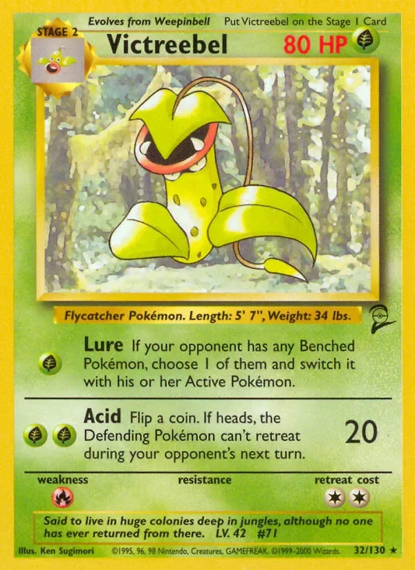 Producto - Victreebel 32/130 Base Set 2