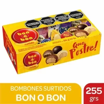 Producto - Bombones Bon O Bon Surtidos 255grs