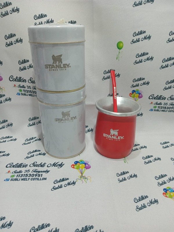 Producto - SET DE YERBERA Y AZUCARERA MATE Y BOMBILLA