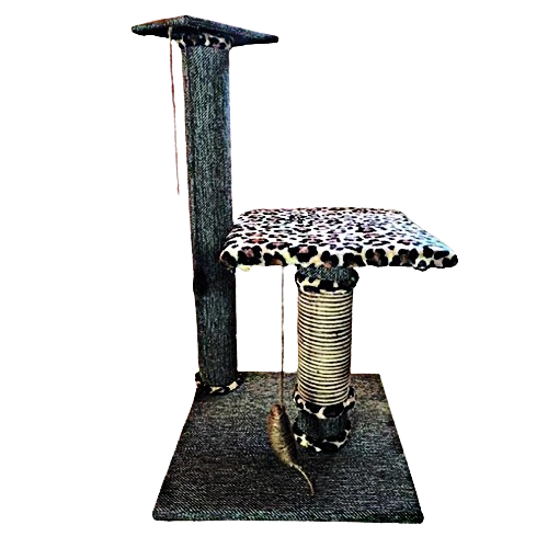 Producto - Rascador con camita 70 cm de altura