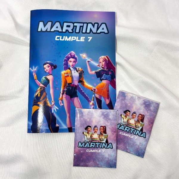 Producto - Álbum Souvenir Las Guerreras K Pop x5 unidades