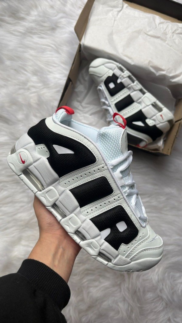 Producto - AIR MORE UPTEMPO LOW BLACK AND WHITE - 0