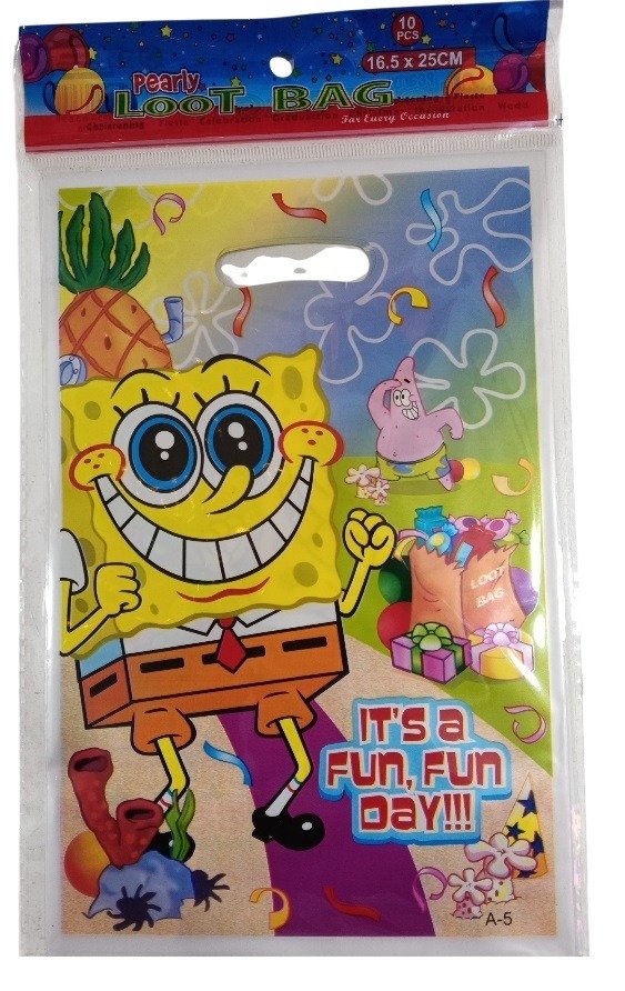 Producto - bolsita golosinera bob esponja
