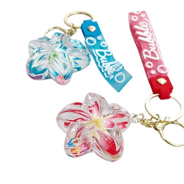 Producto - Llavero Cristal Flor