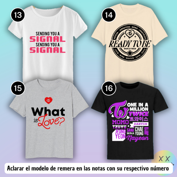 Producto - Remeras Twice #1 - 3