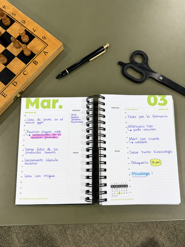 Producto - AGENDA DOTS - Diaria NEUTRA - 1