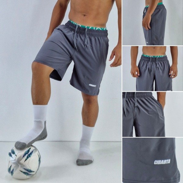 Producto - SHORT HOMBRE cibarta MICROFIBRA modelo FISHING Gris