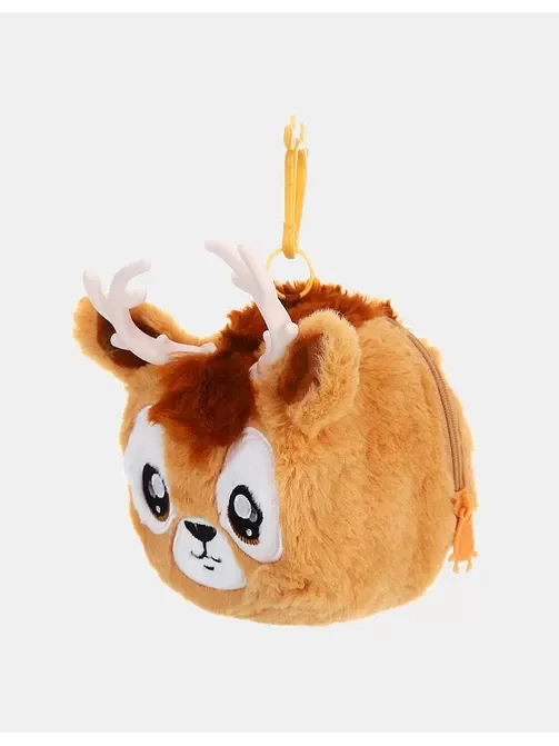 Producto - Monedero con diseño de ciervo, suave y tierno - 4