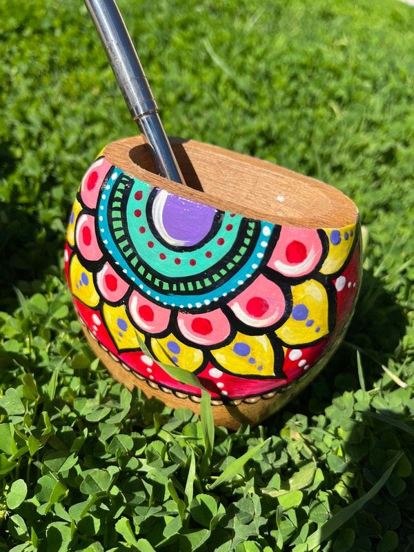 Producto - Mate galleta mándala !