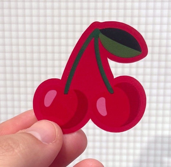 Producto - Sticker guinda