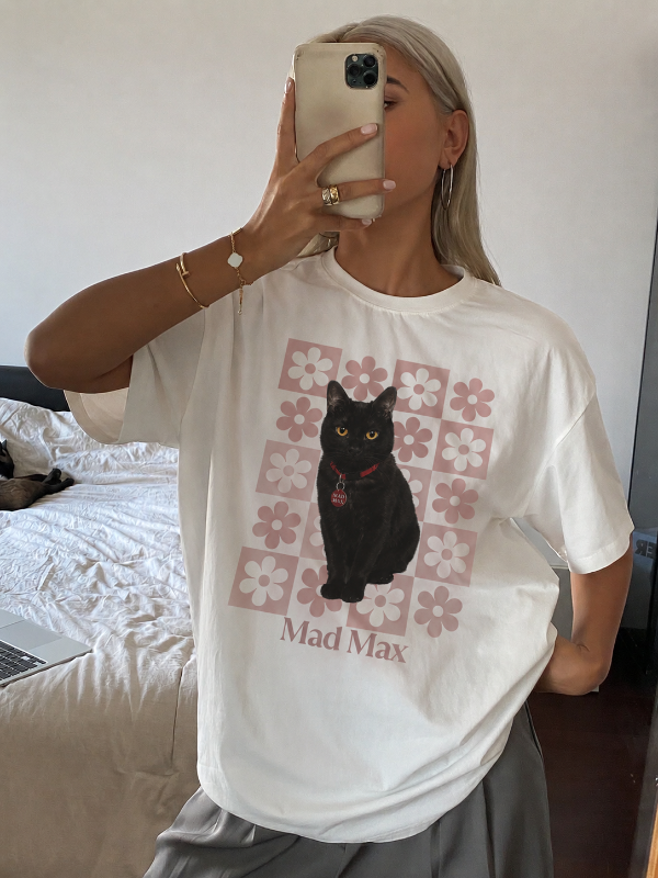 Producto - Remera personalizada con la foto de tu mascota DISEÑO 2