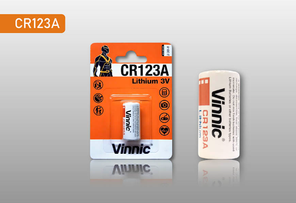 Producto - Pila de litio CR123A -3.0v blister x1 1680mAh sistemas de alarma/telefonía/etc