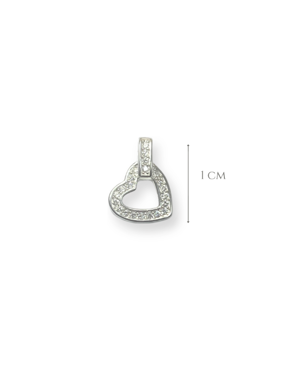 Producto - Dije Corazón de Plata - 1