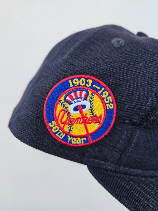 New York Yankees high crown 50 años New Era 7 5/8 — imagen 3