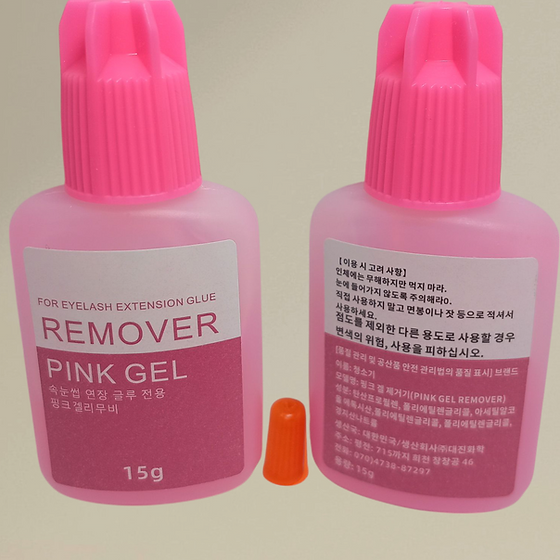 Producto - Removedor de pestañas Pink gel CL 4/26