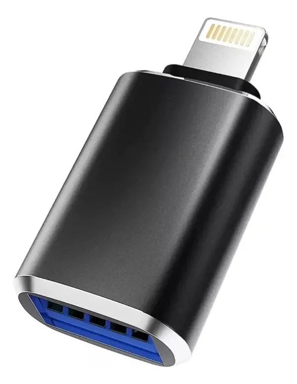 Producto - Adaptador USB 3.0 OTG  Para iPhone iOS 13 Conectar Teclado Pendrive