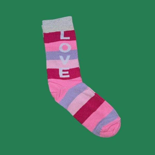 Producto - Medias-Intermedia "Love Pride Rosa"