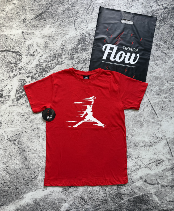 Producto - Remera Jordan RUN Roja