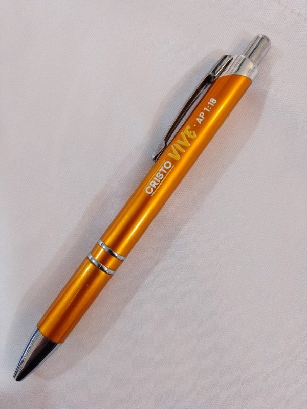 Producto - LAPICERA CALIDAD PREMIUM METALICO CRISTO VIVE