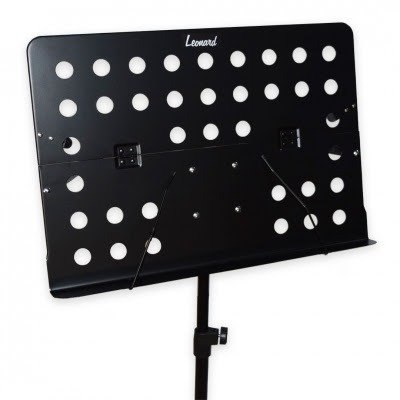 Producto - LEONARD ATRIL DE PIE  DIRECTOR-PLACA CON AGUJEROS-COMPACTO