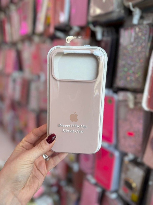 Producto - Silicone case Iphone 17 pro max nude blush