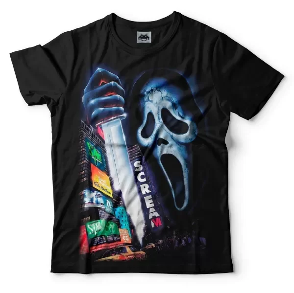 Producto - SCREAM - REMERA NEGRA NOVEDAD