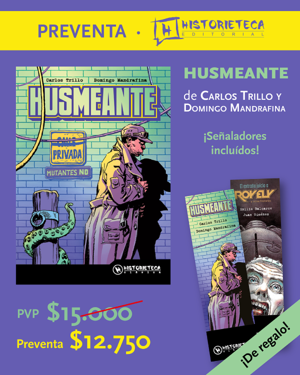 Producto - (Preventa) Husmeante - Carlos Trillo y Domingo Mandrafina