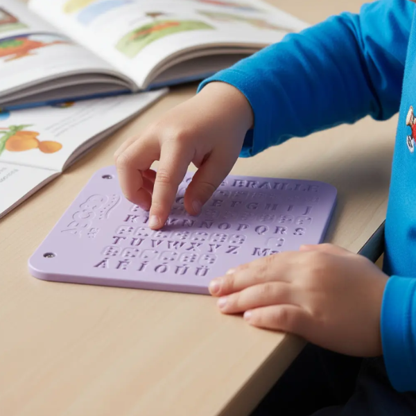 Producto - Abecedario Braille Standard  - Braille y Visual - - 0