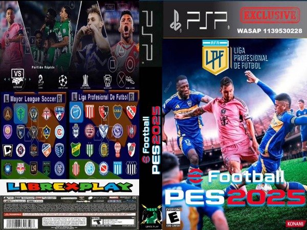 eFOOTBALL 2025 LPF + MLS + LIBERTADORES V3 - LibrexPlay2