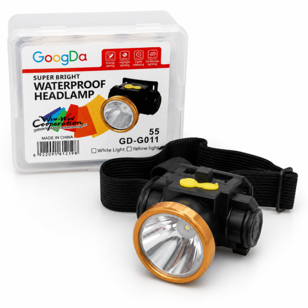 Producto - Linterna Minera Impermeable Recargable