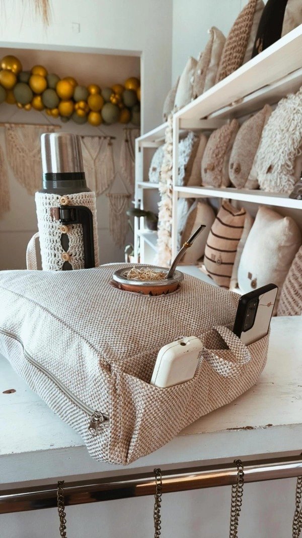 Producto - Almohadón matero - Off white