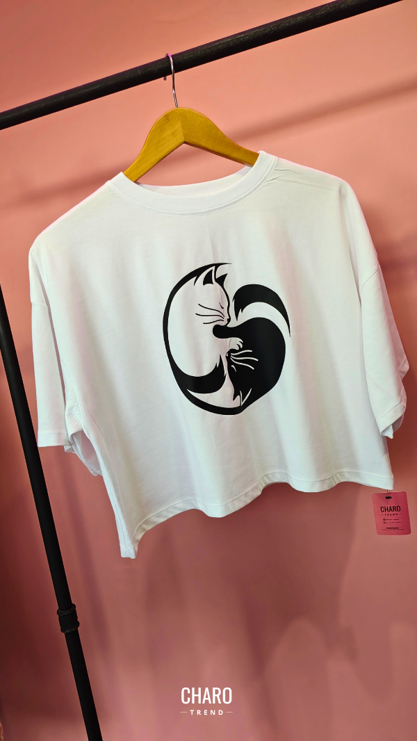 Producto - CROP TOP YIN Y YANG