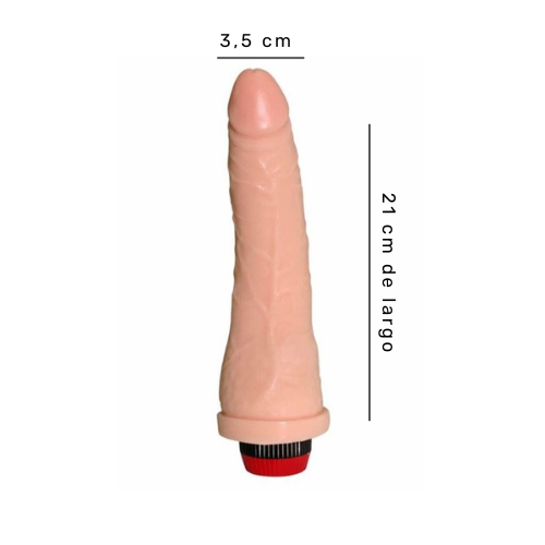 Producto - Dildo Vibrador Bananin Realista - Consolador