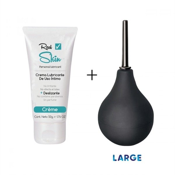 Producto - Ducha anal 150 ml L con lubricante de regalo