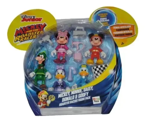 Producto - Mickey And The Roadster Racers Blister X 5 Pesonajes 2