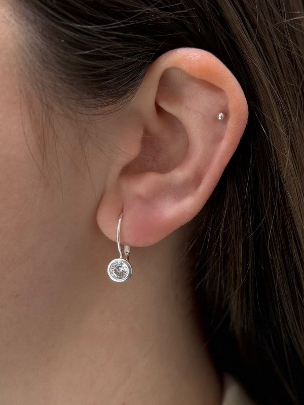 Producto - Aros brisura susano blanco - 1