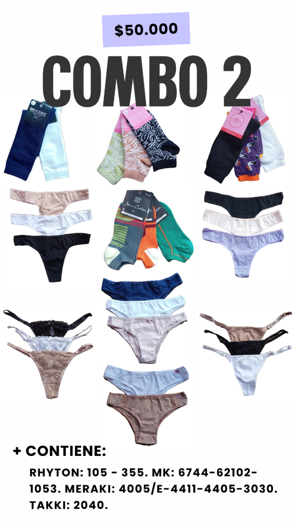 Producto - COMBO MEDIAS Y BOMBACHAS