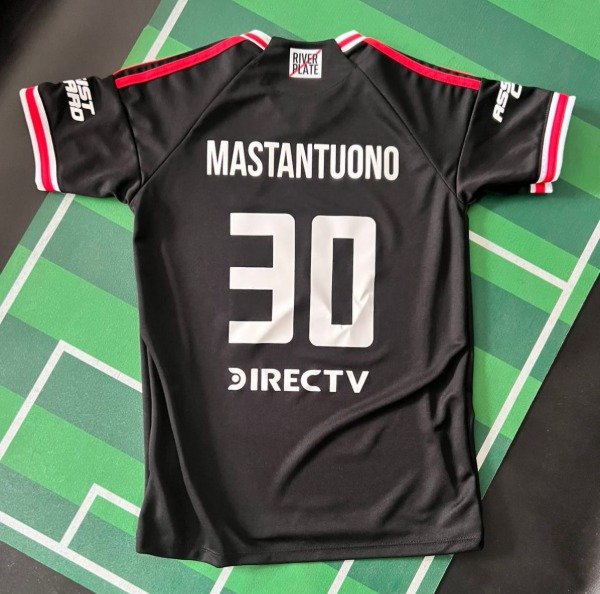 Producto - Camiseta NIÑO River Plate Alternativa 2025/26 Franco Mastantuono