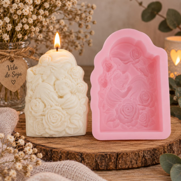 Producto - Molde Maternidad entre Rosas - 3