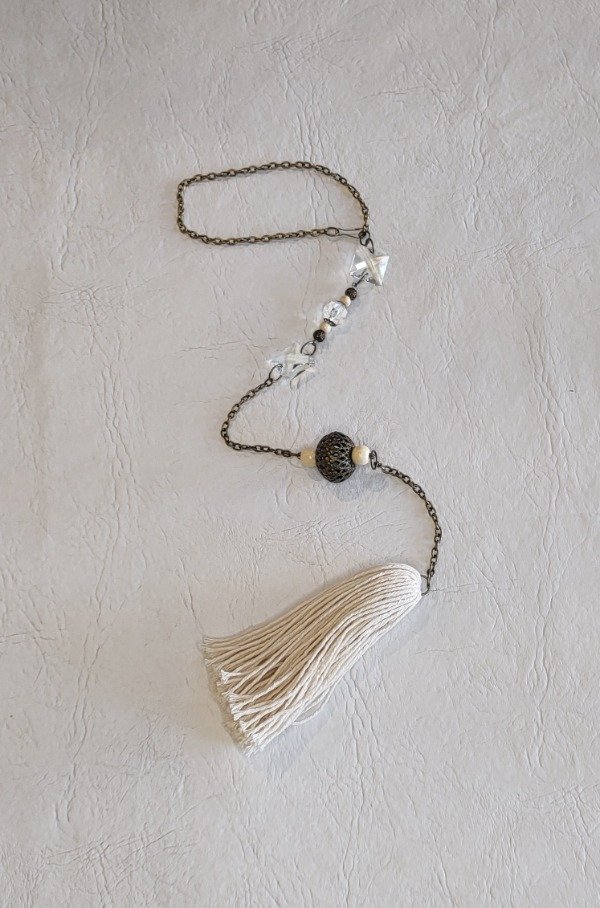 Producto - Colgante agio cristal bronce 492