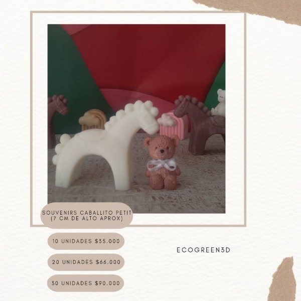 Producto - Souvenir caballito petit