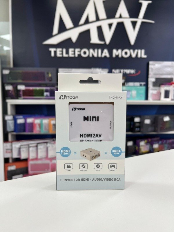 Producto - Convertidor HDMI a Audio/Video RCA Noga HDMI-AV