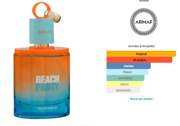 Producto - ARMAF - BEACH PARTY - 1