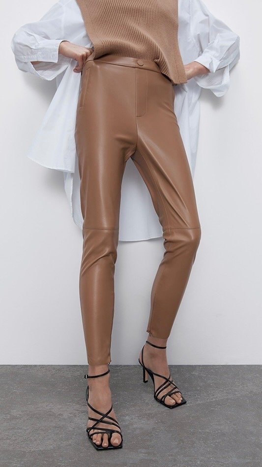 Producto - Legging camel Zara S/26