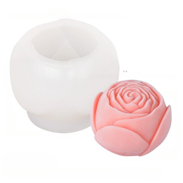 Producto - Molde de silicona Rosa gd E22
