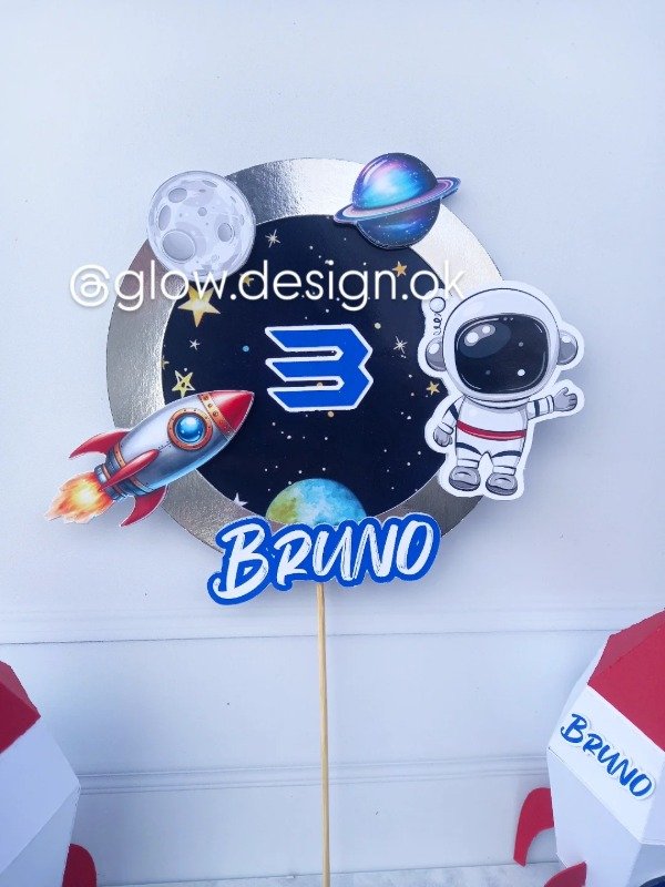 Producto - Topper 3D astronauta
