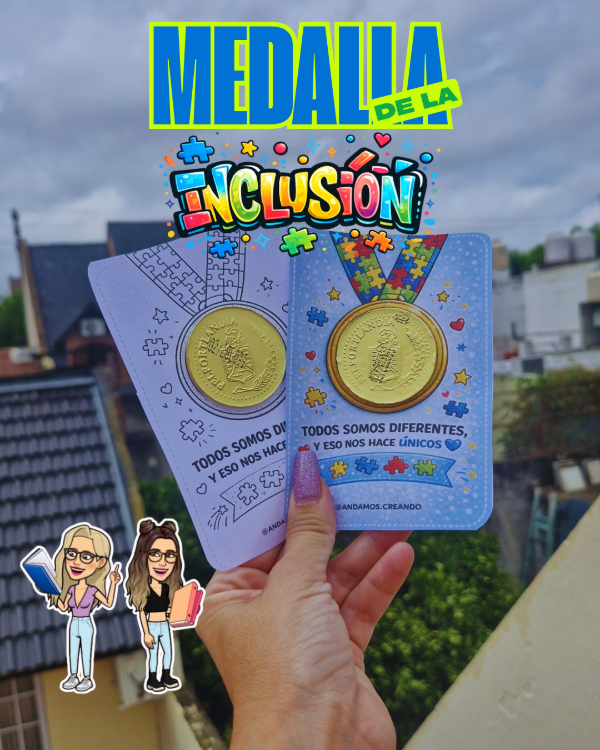 Producto - MEDALLA MINEDITA DE LA INCLUSIÓN