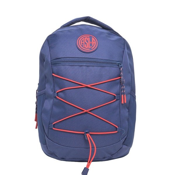 Producto - MOCHILA ATOMIK AZUL CON CORDONES